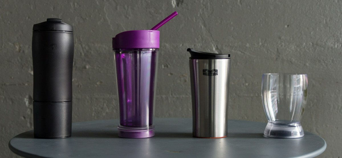 Mighty mug é a garrafa térmica que não cai nem derruba a bebida!
