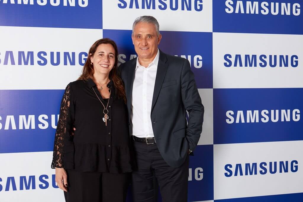 Samsung kündigt Sponsoring von Coach Tite an Técnico Tite ist der neue offizielle Sponsor von Samsung