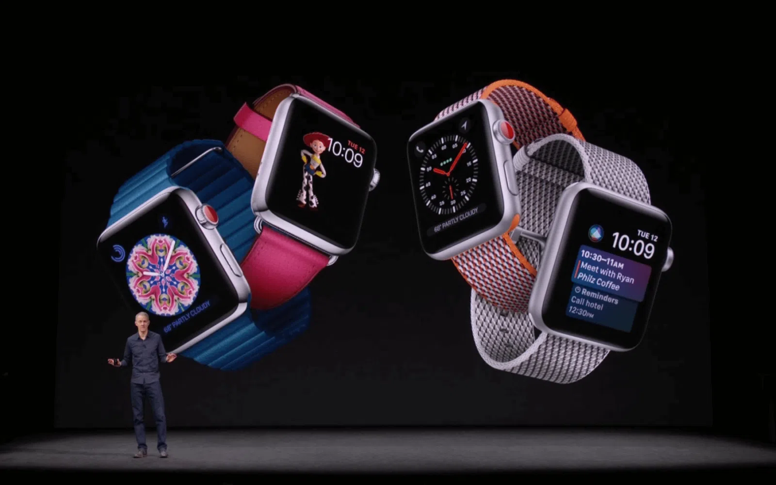 Conheça o novo apple watch com suporte a 3g e 4g Conheça o novo apple watch com suporte a 3g e 4g. Ainda sem previsão de lançamento no brasil, o apple watch series 3 será lançado dia 22 de setembro