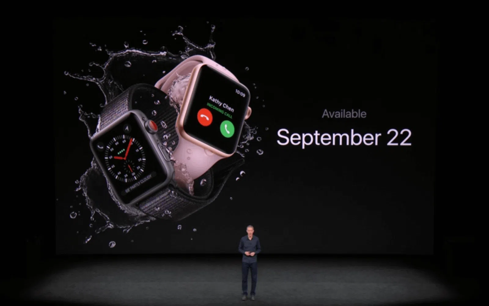 Conheça o novo apple watch com suporte a 3g e 4g Conheça o novo apple watch com suporte a 3g e 4g. Ainda sem previsão de lançamento no brasil, o apple watch series 3 será lançado dia 22 de setembro