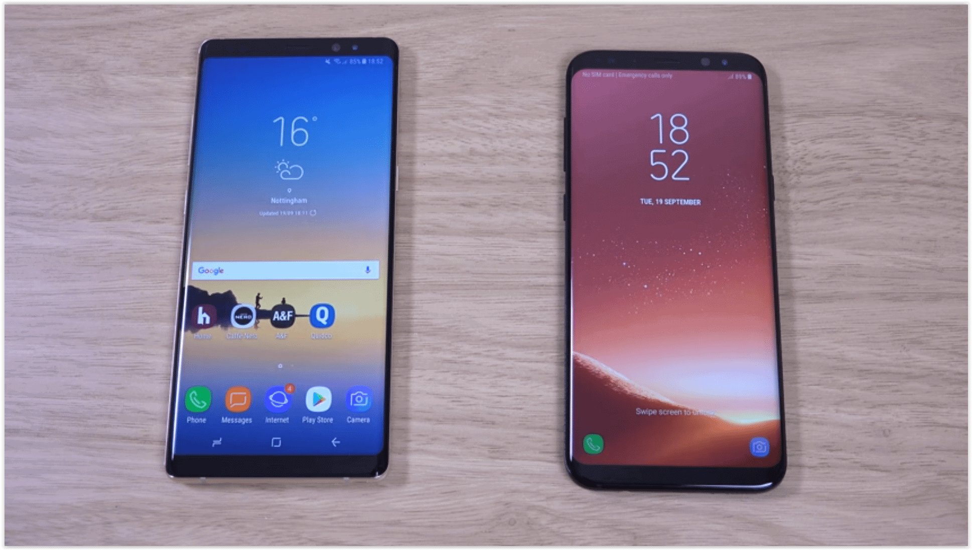 Teste de velocidade: galaxy note 8 x galaxy s8 plus Teste de velocidade: galaxy note 8 x galaxy s8 plus. O canal tech trinkets promoveu um embate entre o galaxy s8 plus e galaxy note 8. Confira qual se saiu melhor no teste de velocidade