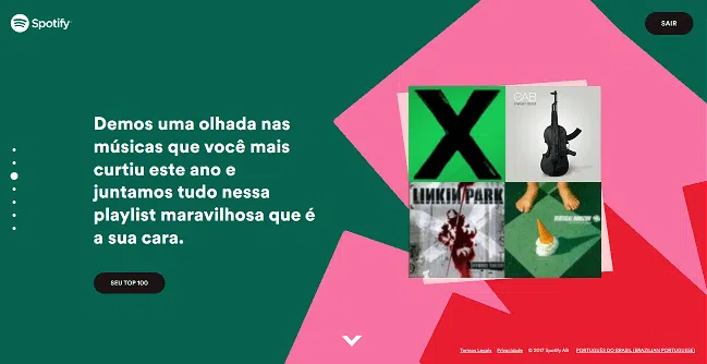 Spotify lança retrospectiva individual de 2017 para os usuários .