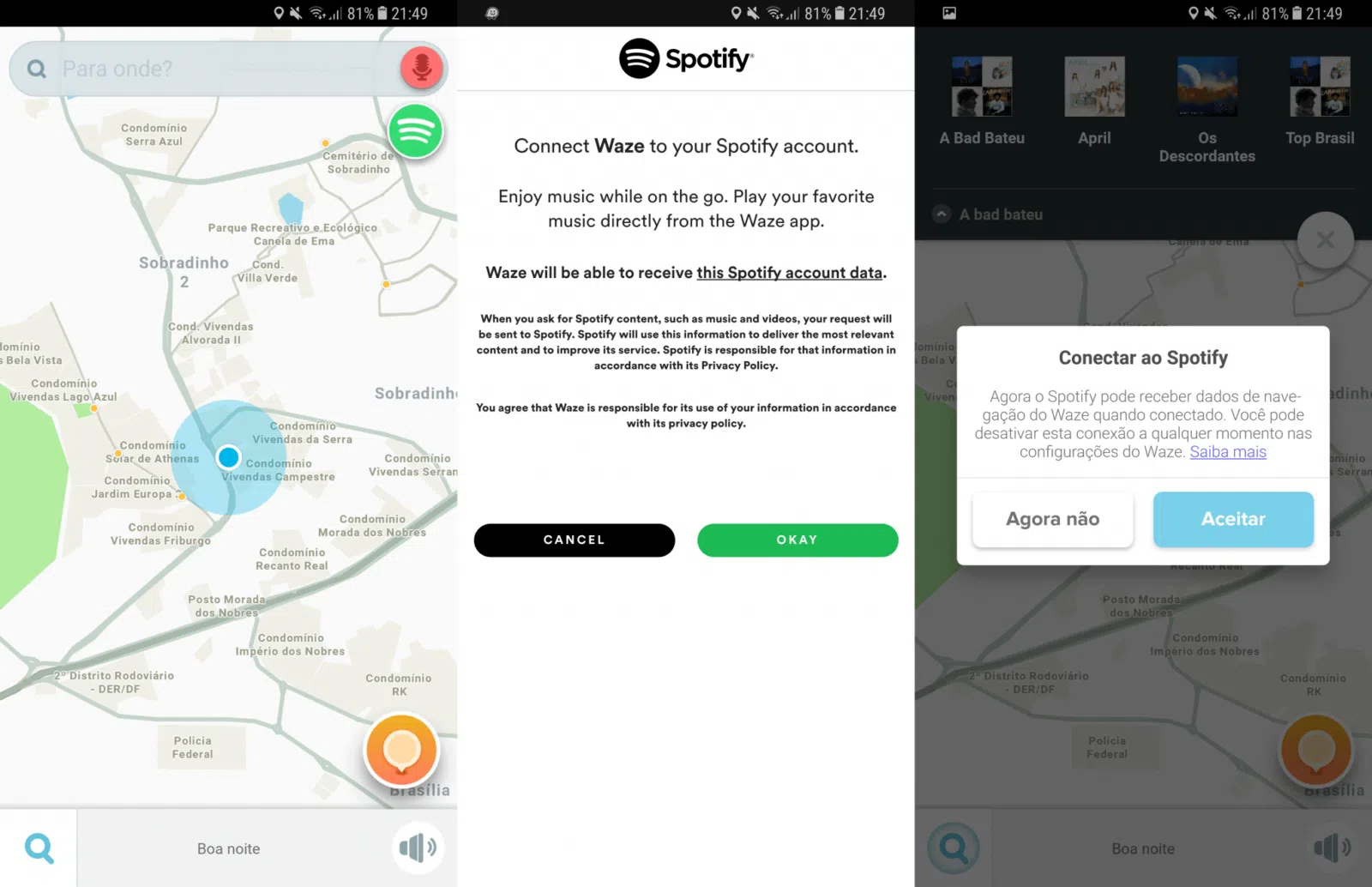 Aprenda a integrar waze e spotify para ouvir músicas enquanto dirige Aprenda a integrar waze e spotify para ouvir músicas enquanto dirige