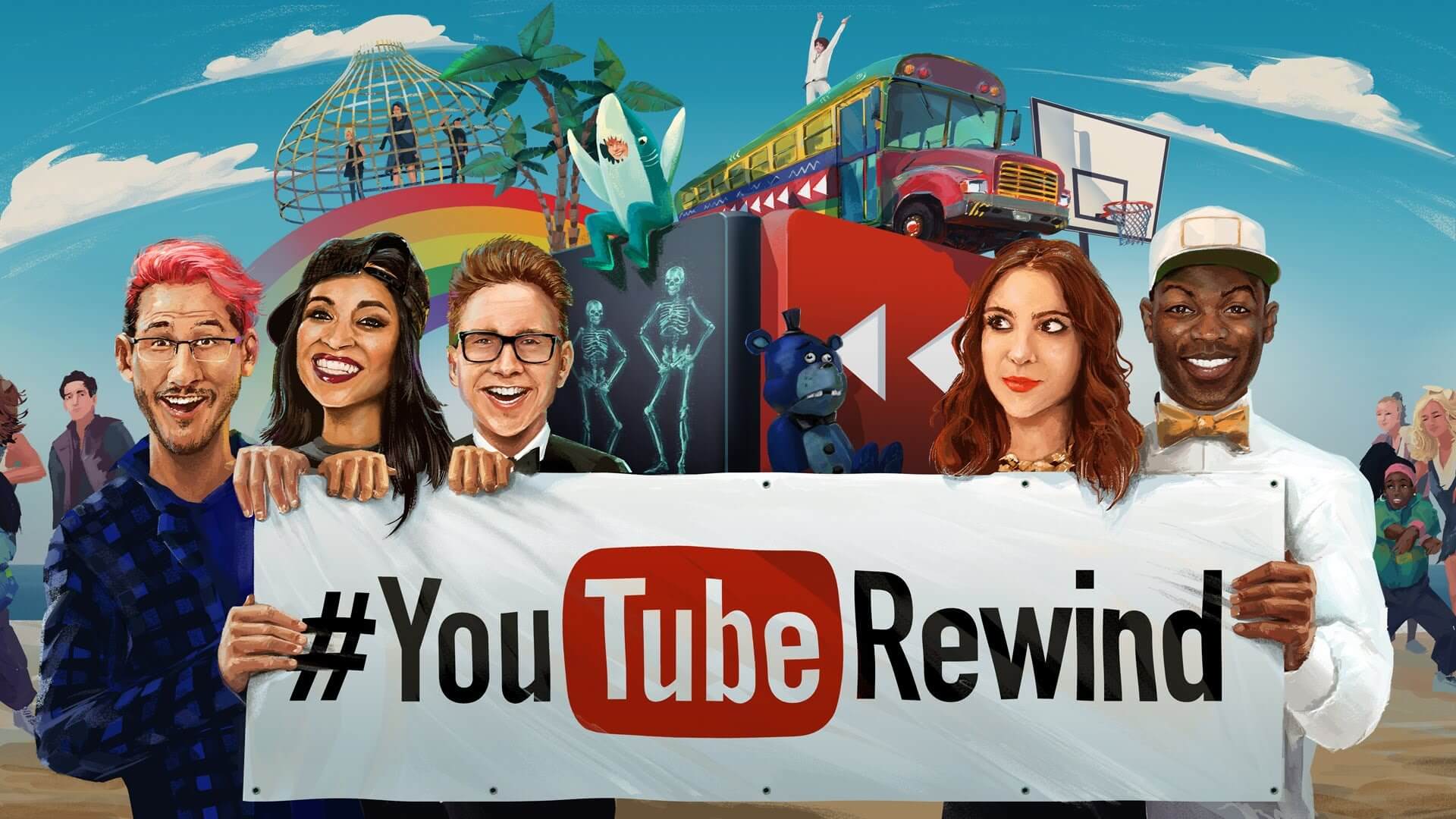 YouTube Rewind 2017 os 10 vídeos mais assistidos no ano
