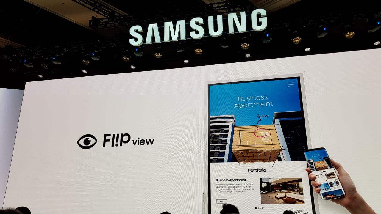 Samsung flip