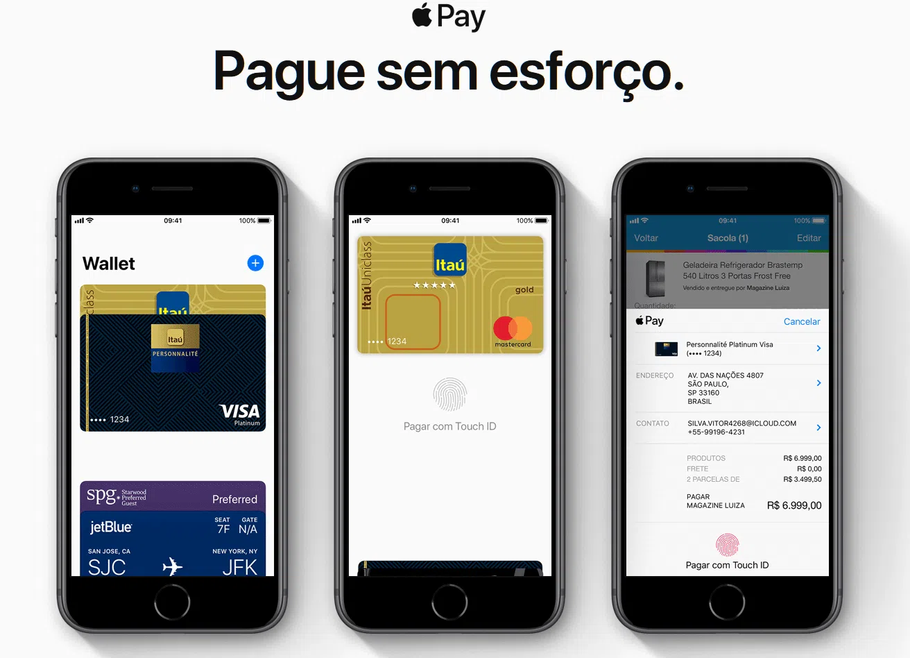 Itaú será o primeiro banco do brasil com apple pay Itaú será o primeiro banco do brasil com apple pay