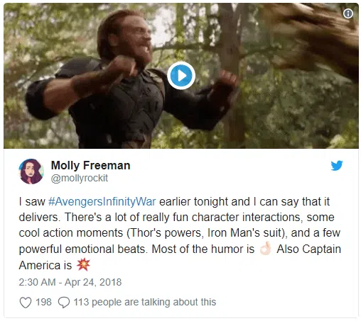 Vingadores: guerra infinita surpreende nas primeiras reações ao filme Vingadores: guerra infinita surpreende nas primeiras reações ao filme. Vingadores: guerra infinita, o filme mais ambicioso da história da marvel studios está chegando. Veja as primeiras reações ao longa, que estão ótimas!