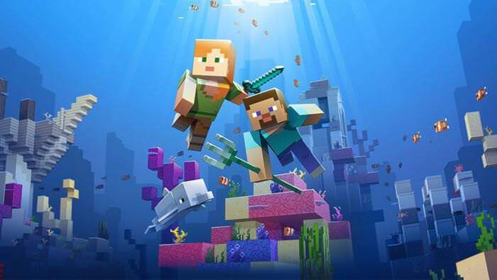 Minecraft: segunda fase do Update Aquatic é lançada