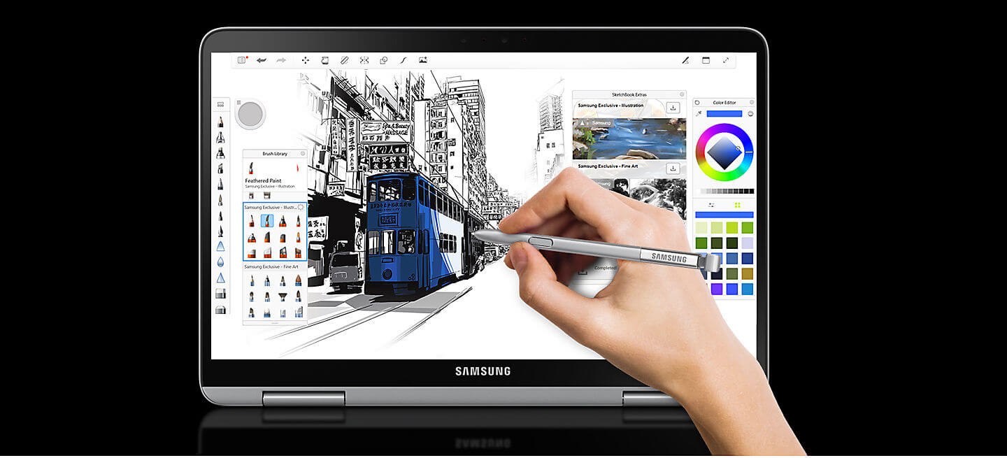 Review: notebook samsung style s51 pen, o 2 em 1 premium da marca Review: notebook samsung style s51 pen, o 2 em 1 premium da marca. Você precisa de um notebook mas não quer sentir dores nas costas e também não quer que ele ocupe muito espaço em sua mochila? Conheça o samsung style s51 pen! Portabilidade, autonomia de bateria e performance num 2 em 1