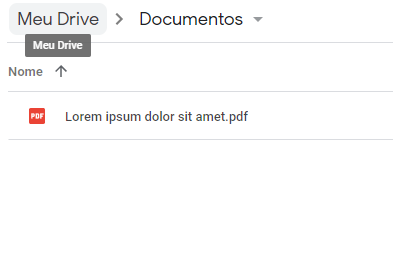Google Drive PDF-filer