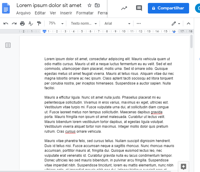 PDF-fil öppnas i Google Dokument