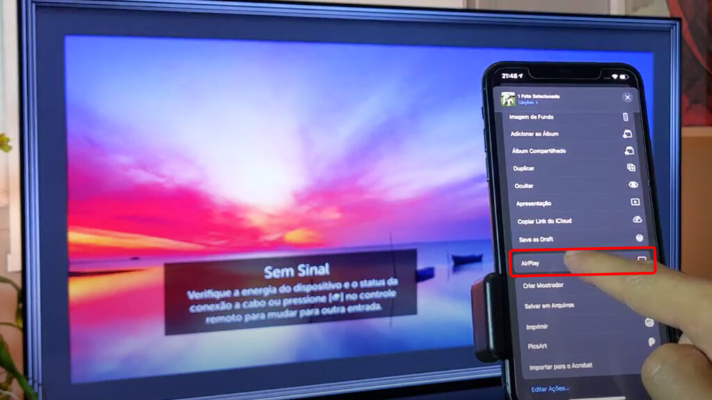 App Para Espelhar Celular Na Tv Que Não é Smart