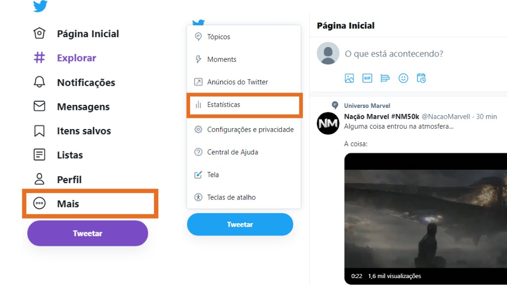 20 dicas e truques do twitter que você precisa conhecer Estatísticas analytics do twitter
