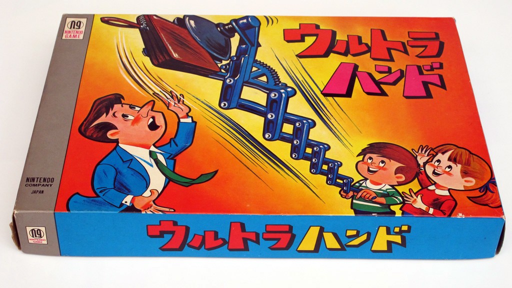 A história da nintendo: de baralhos aos consoles caseiros Ultra hand, da nintendo, lançado em 1969.