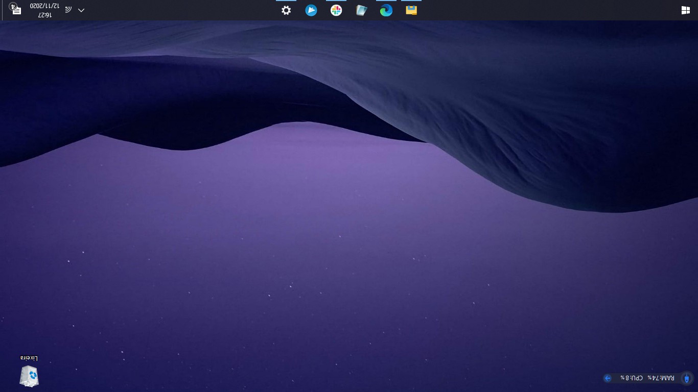 17 truques do windows 10 que você precisa conhecer Print de imagem de ponta cabeça, um dos truques do windows 10
