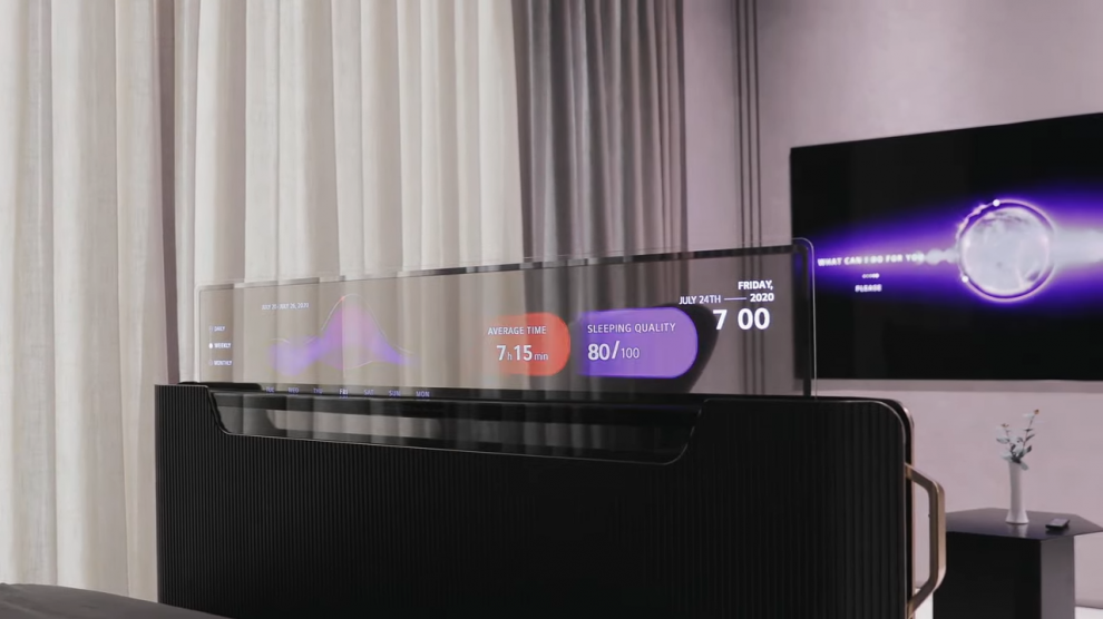 Ces 2021: telas transparentes da lg são a aposta do futuro Ces 2021: telas transparentes da lg são a aposta do futuro. A tecnologia de telas transparentes da lg chega em aplicações para a casa, transporte público e comércio. Empresa também apresentou tela oled que se curva para uso em jogos