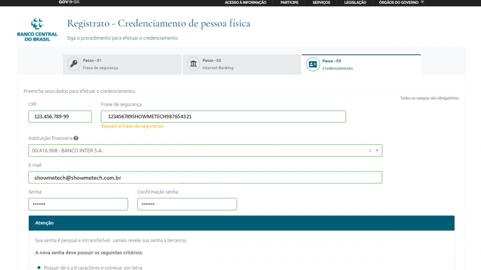 Como verificar seu cpf e chaves pix cadastradas no banco central Registrato