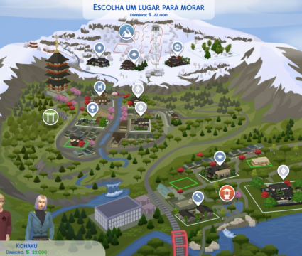 Review: the sims 4 diversão na neve é uma expansão espetacular ao game básico The sims 4 diversão na neve mapa do mundo
