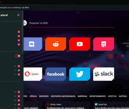 Opera gx, o navegador gamer dedicado para jogos Opera gx: espaços