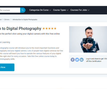 Os 10 melhores cursos de fotografia online para tirar as melhores fotos Curso de fotografia da plataforma alison