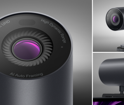 Webcam 4k da dell inspirada em câmeras profissionais chega ao brasil Hdr e sensores tecnológicos são algumas das funções inovadores da webcam 4k da dell