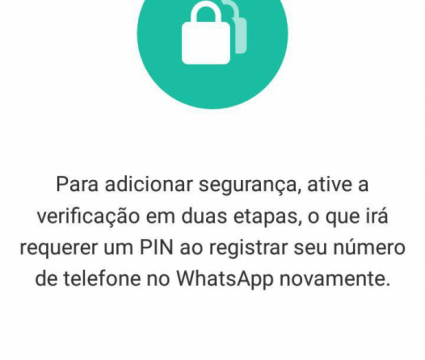 Confira 6 golpes do pix e como evitá-los Verificação em duas etapas para evitar golpes do pix via whatsapp