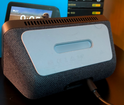 Review: amazon echo show 5 une tela e som para cuidar da sua rotina Parte debaixo do amazon echo show 5