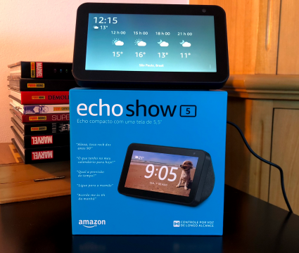 Review: amazon echo show 5 une tela e som para cuidar da sua rotina Echo show 5