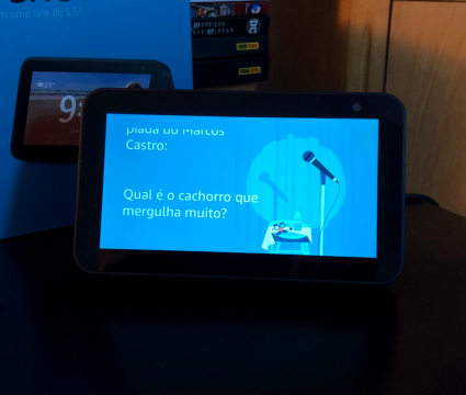 Review: amazon echo show 5 une tela e som para cuidar da sua rotina Tela do echo show 5