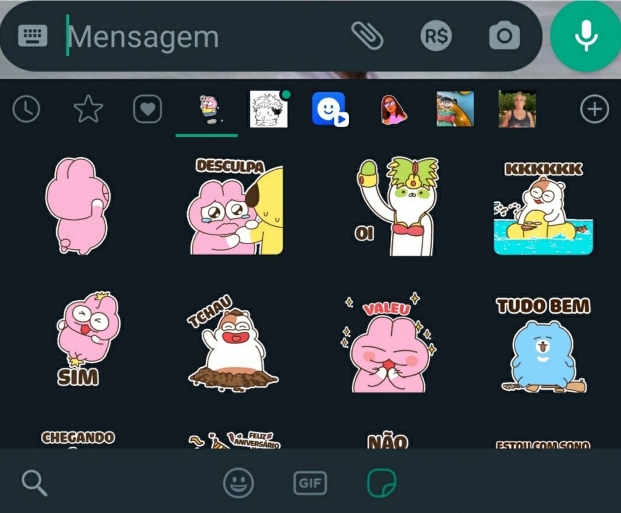 Como baixar figurinhas animadas no WhatsApp