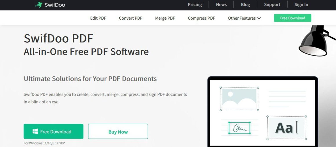 Como editar arquivos PDF com o SwifDoo PDF