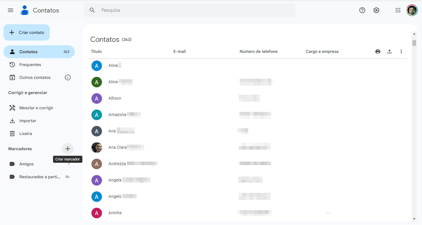10 dicas para organizar os seus contatos do Gmail